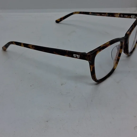 NWT Rxable Womens Bonnie Clyde 2 Tortoiseshell Square Eyeglass Frames XOXOx2 main image 2
